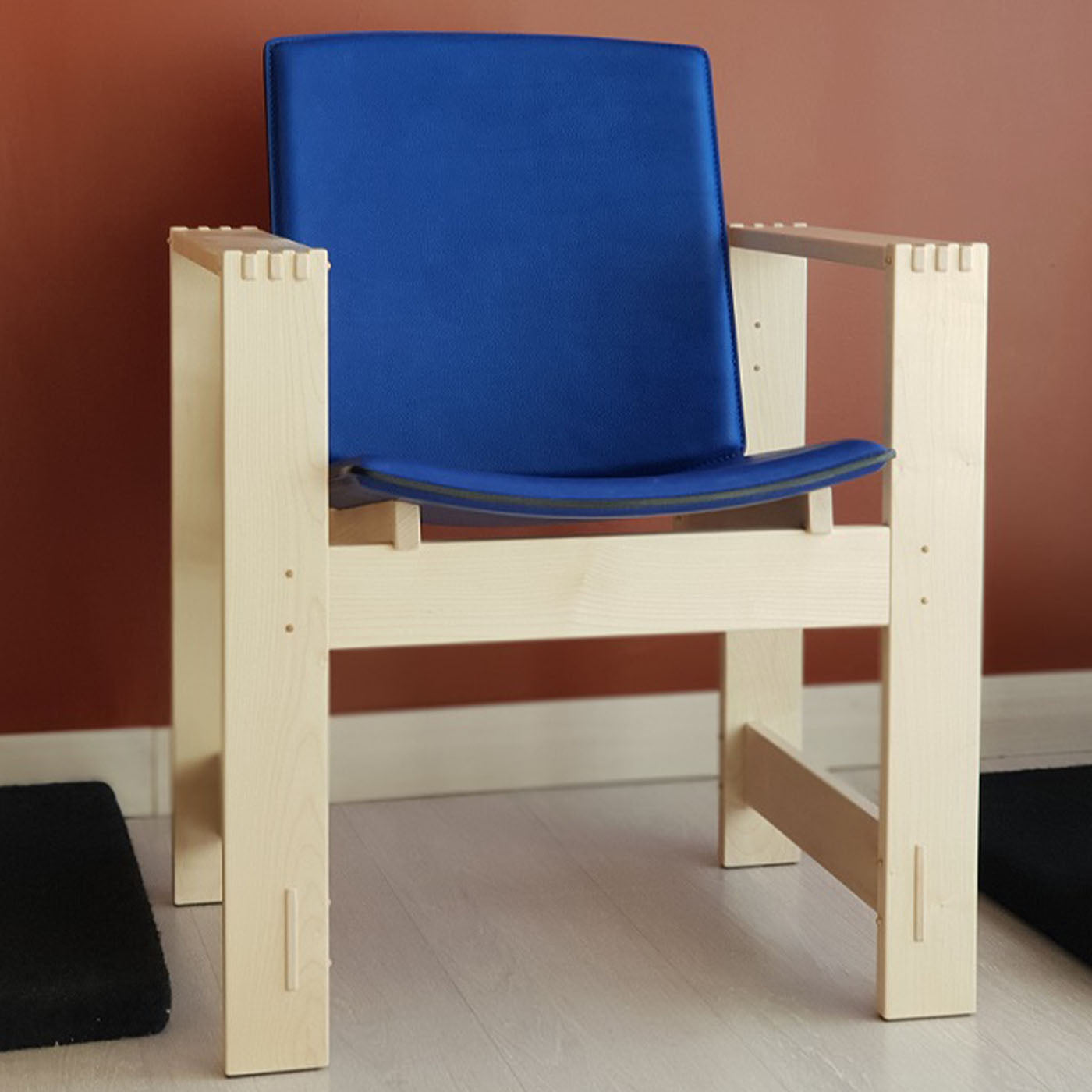 Sedia Ambrosetti in legno di tiglio - Vista alternativa 1