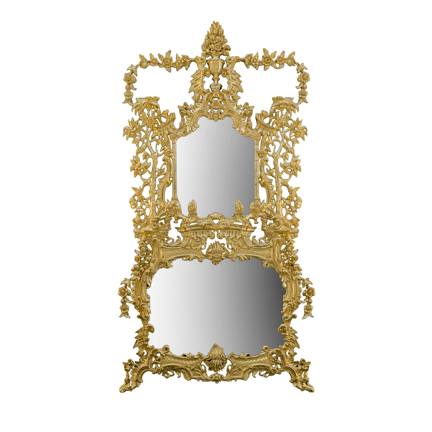 Chippendale-Style Gold Mirror - Main view
