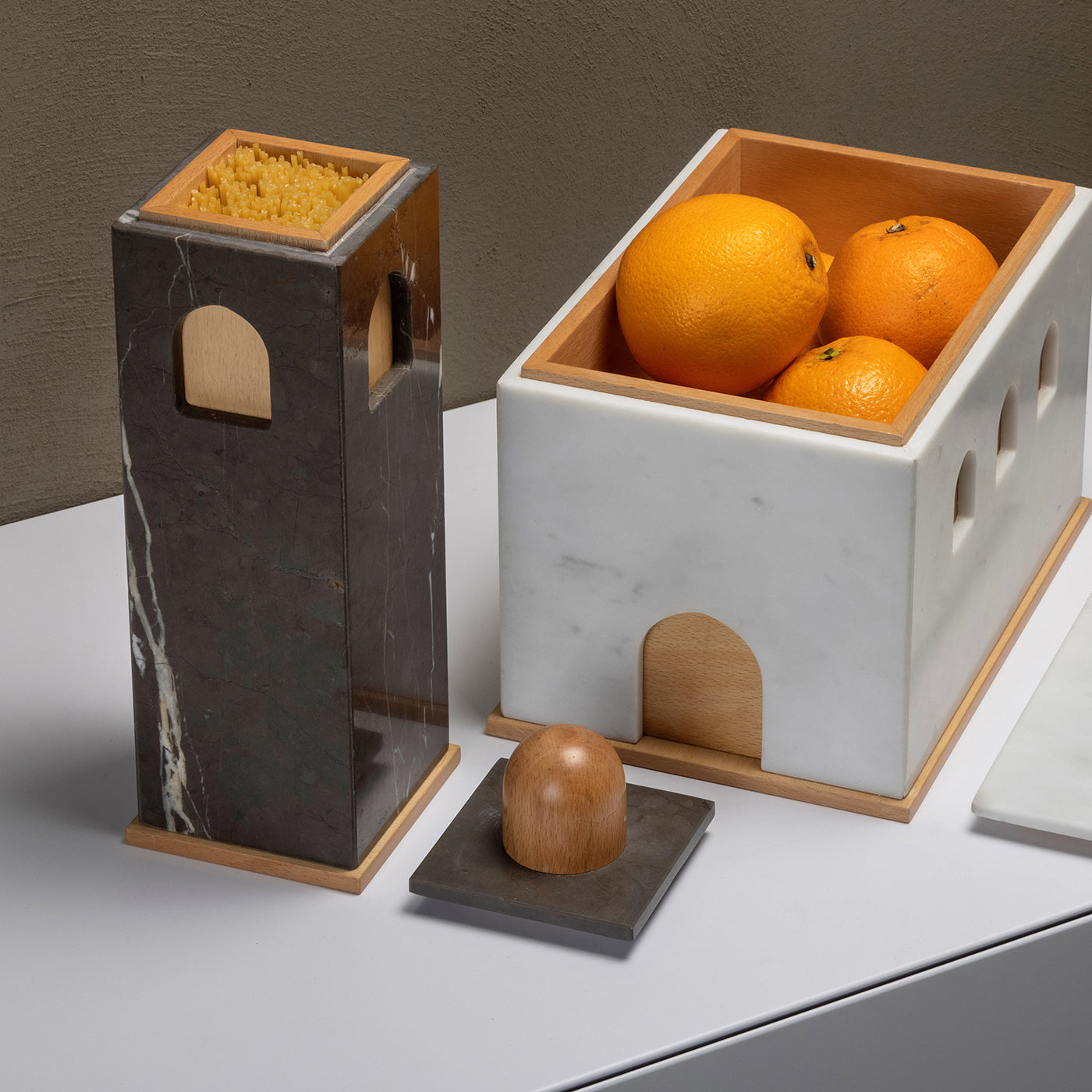 Quba Tall Gray Box by Gabriele D'Angelo - Alternative view 4