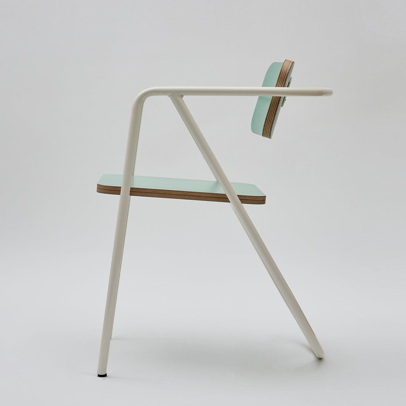 La Misciù White & Teal Chair - Alternative view 4