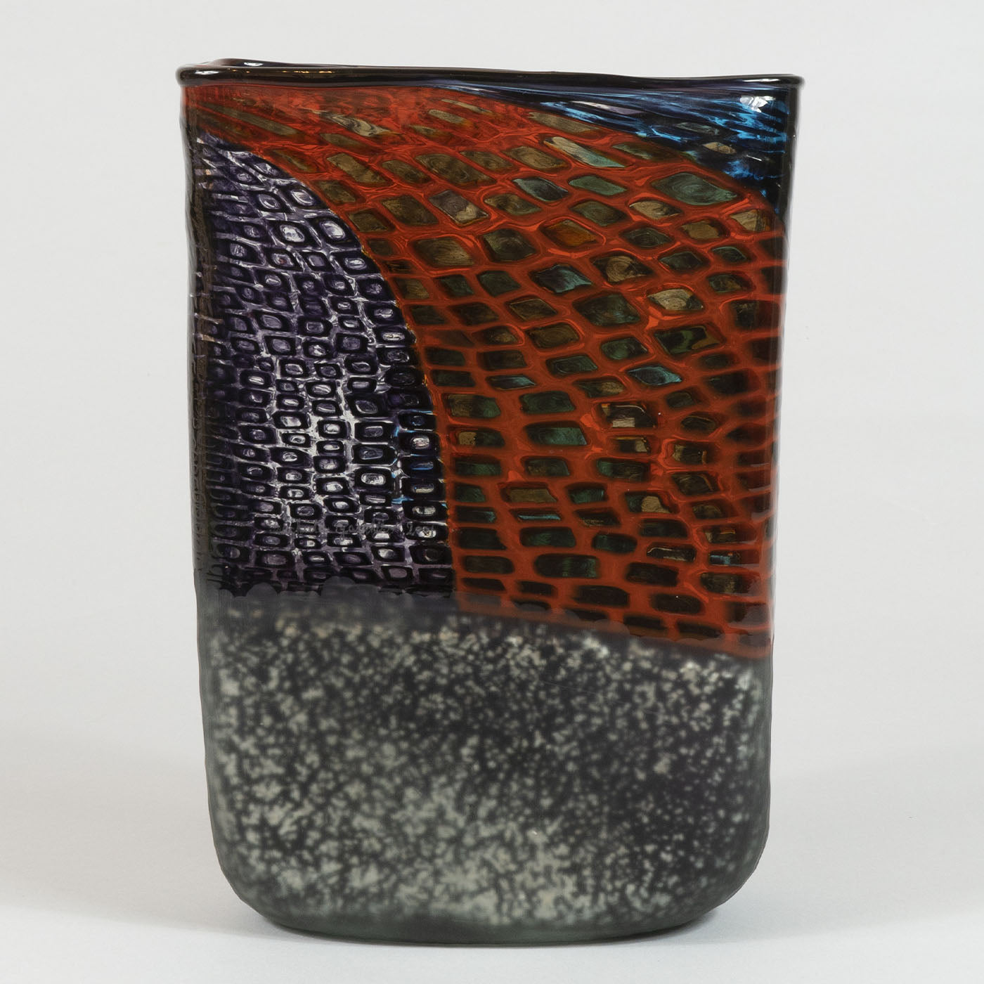Windows Cubism Collection Vase en ambre par Tsuchida Yasuhiko - Vue alternative 1