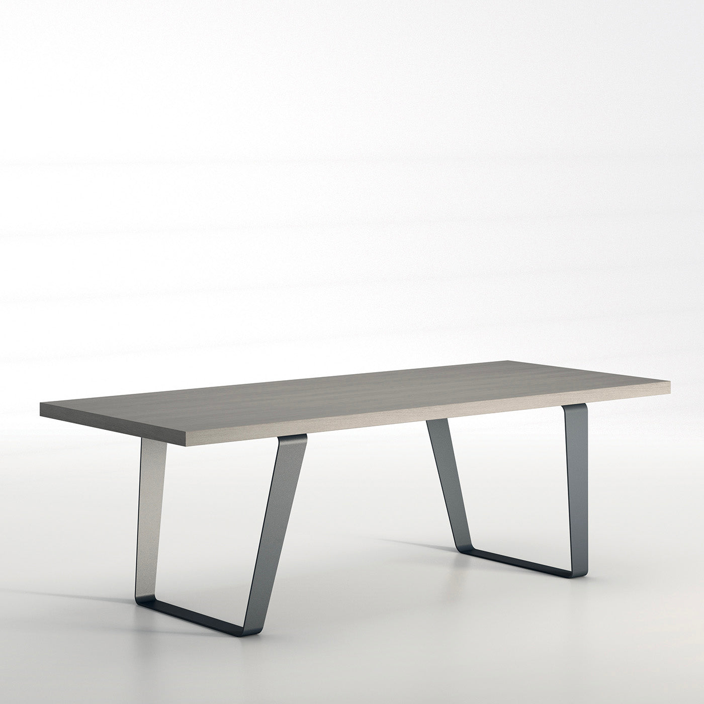 Japan Rectangular Steel Table by Franco Poli - Alternative view 1