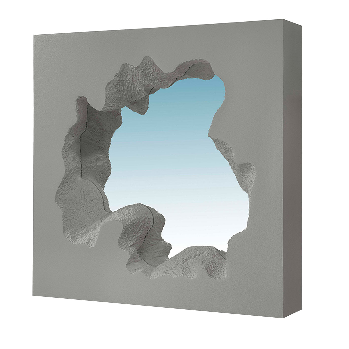 Miroir carré Broken en édition limitée par Snarkitecture