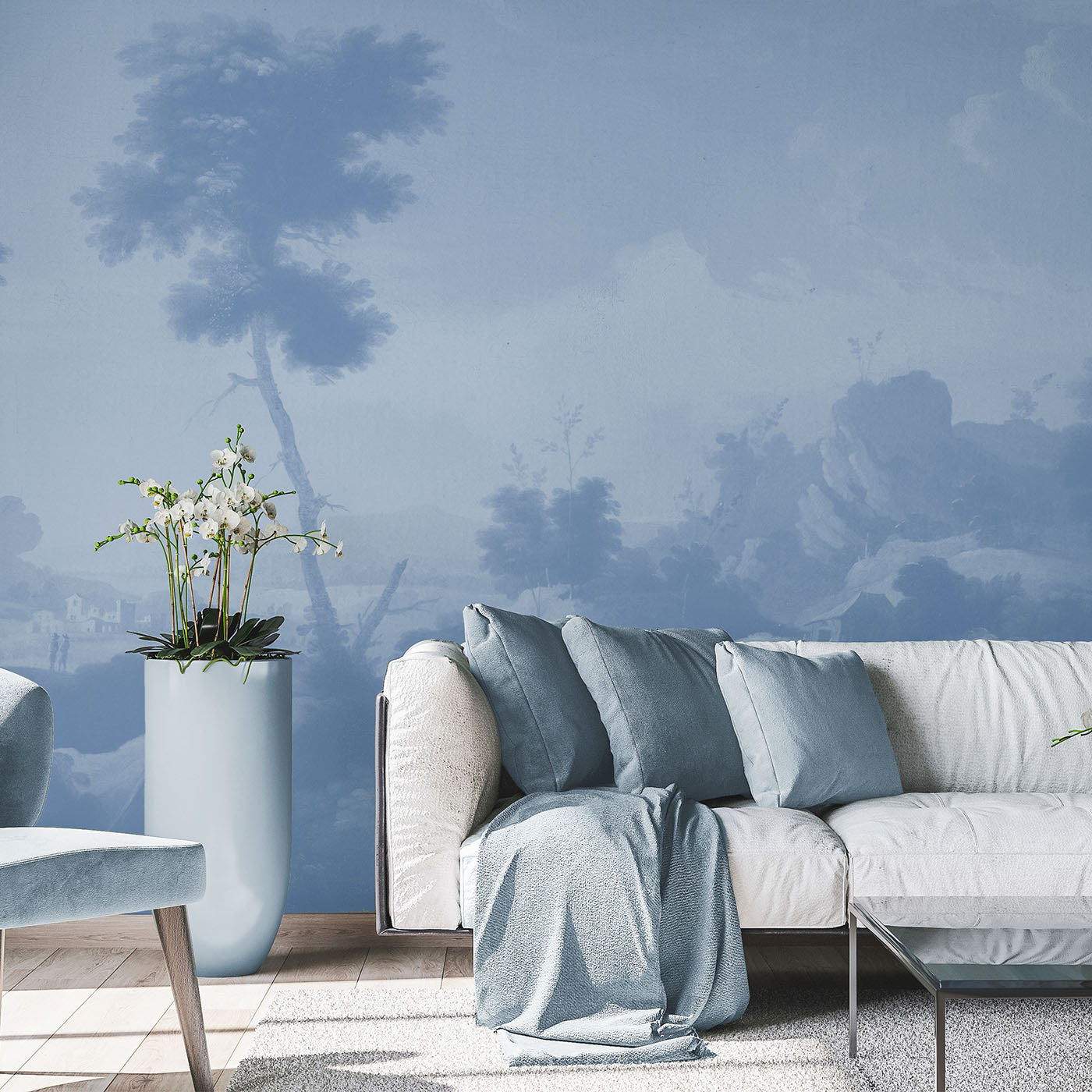 Paesaggio 1 Blue Timeless 23 Wallpaper - Alternative view 1