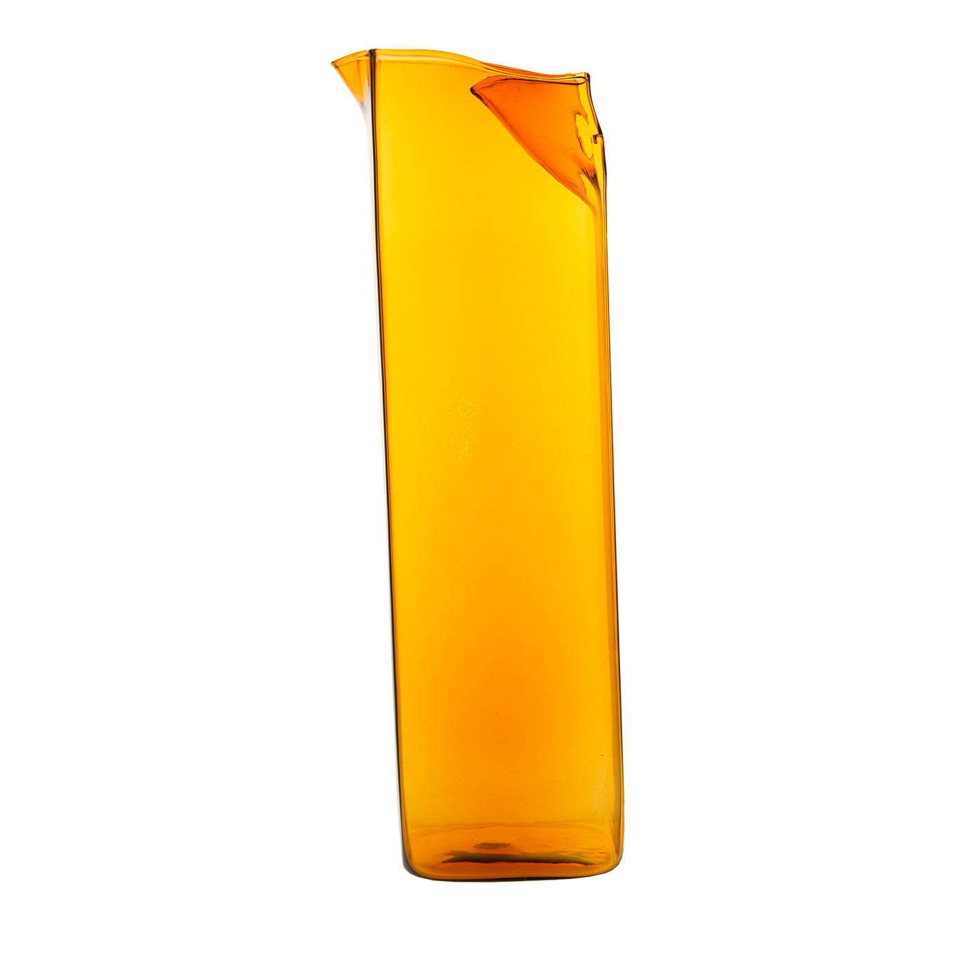 Pichet en verre ambré Bricco - Vue principale