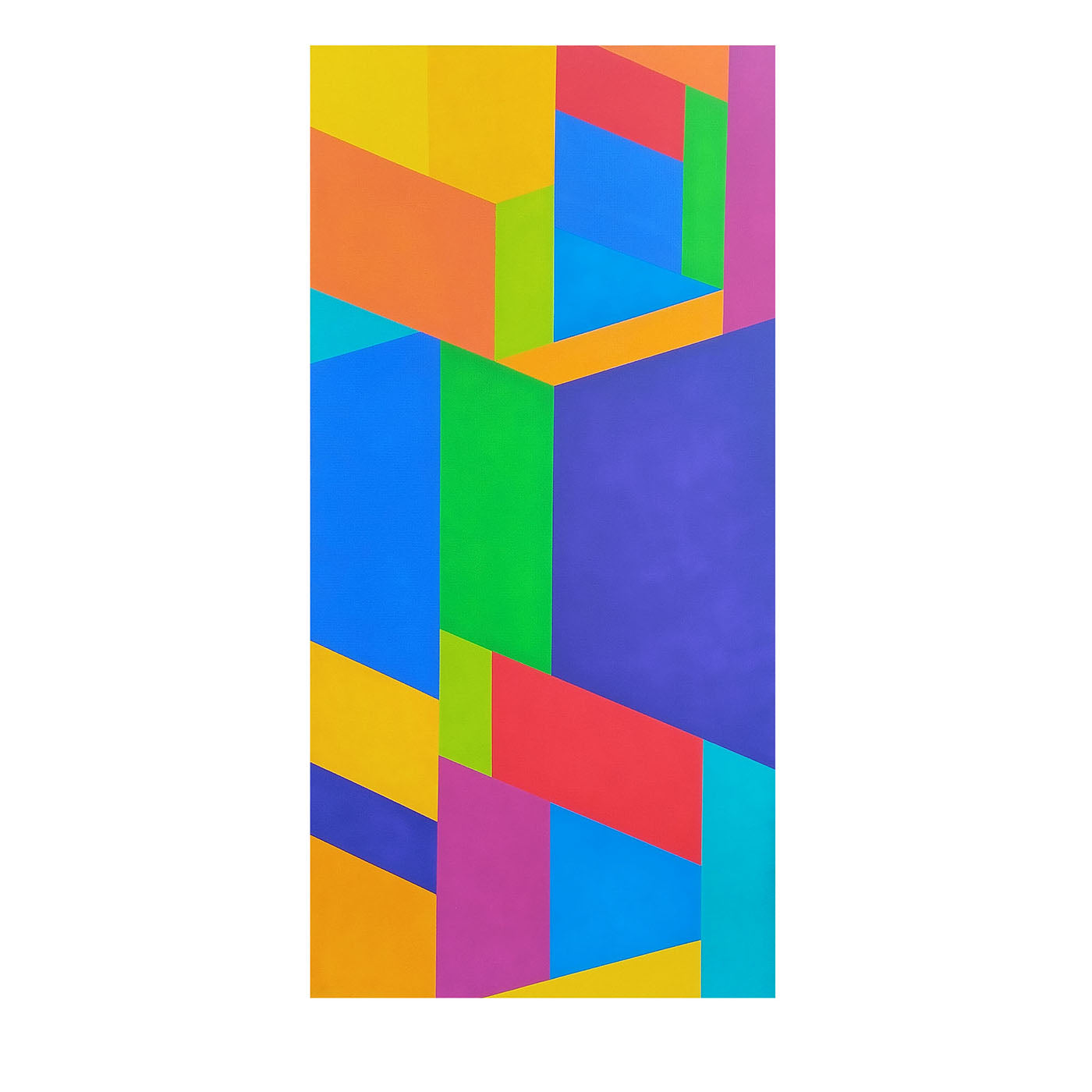 Color Spaces Allegria Acrylic Painting on Canvas - Main view