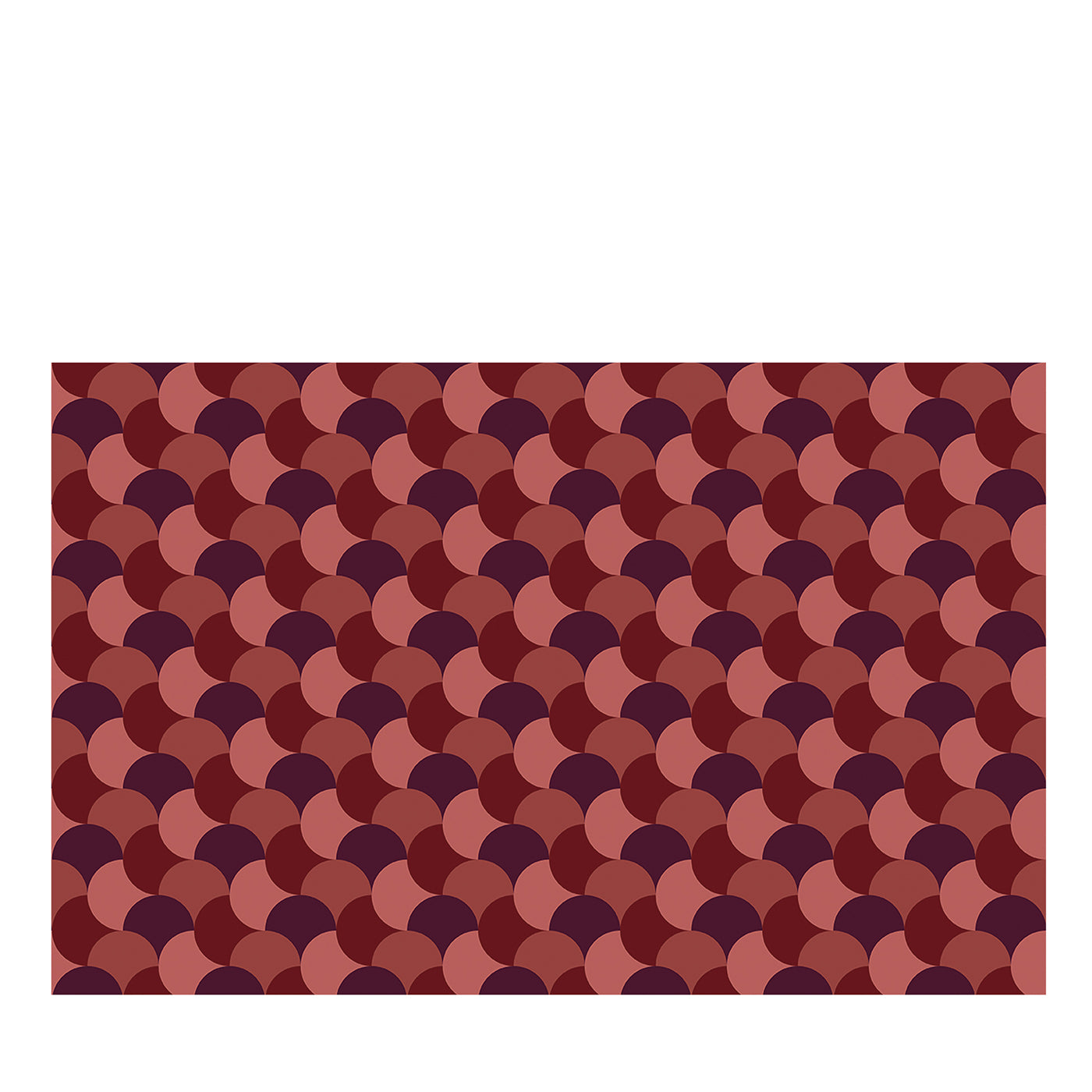 Scallop Red Wallpaper - Main view