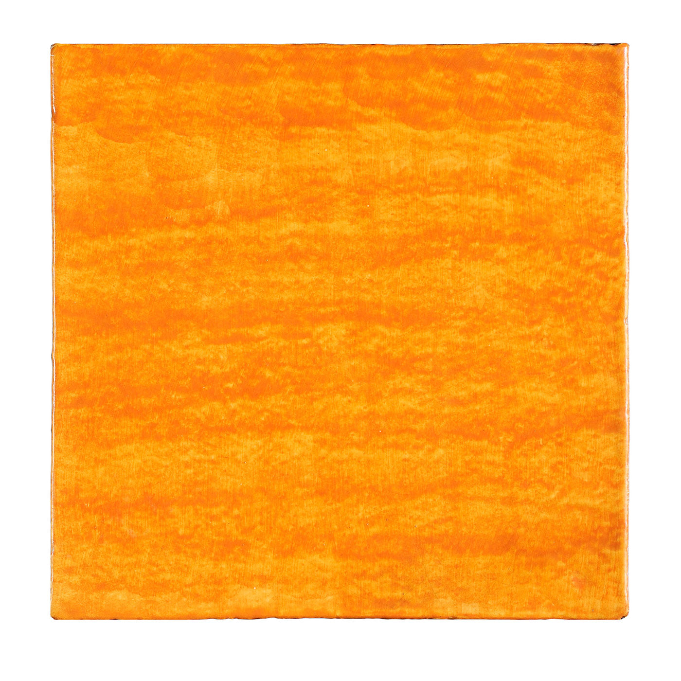 Dejavu Ficus Indica Satz von 25 orangefarbenen Kacheln - Hauptansicht