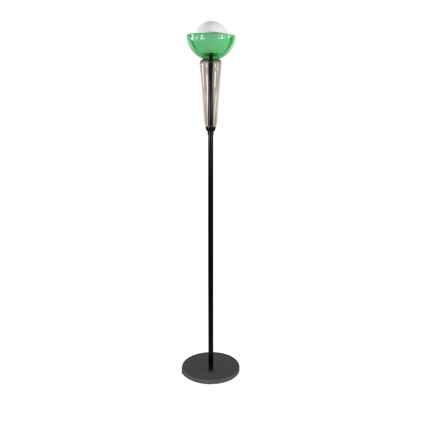 Cioppo PT Lámpara de pie de cristal verde - Vista principal