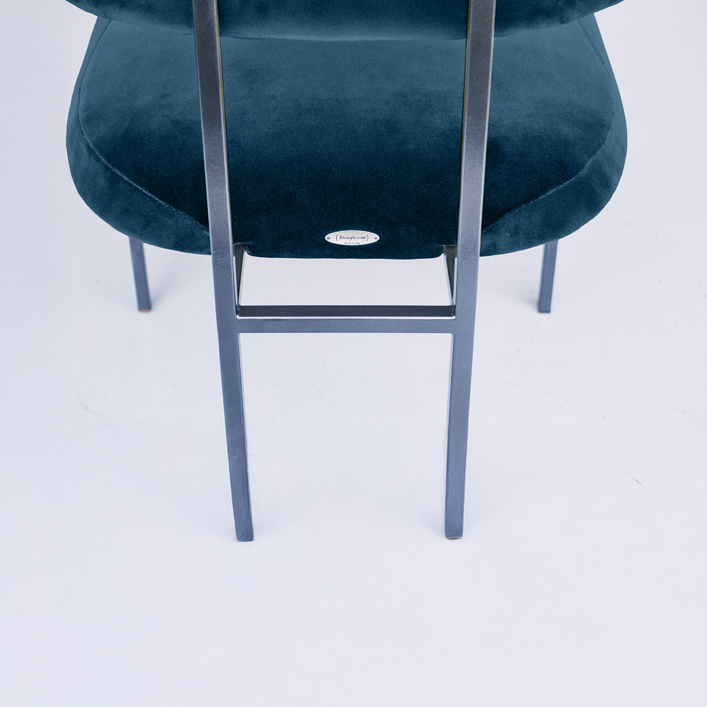 Rebecca Bio Midnight Blue Velvet Dining Chair - Alternative view 4