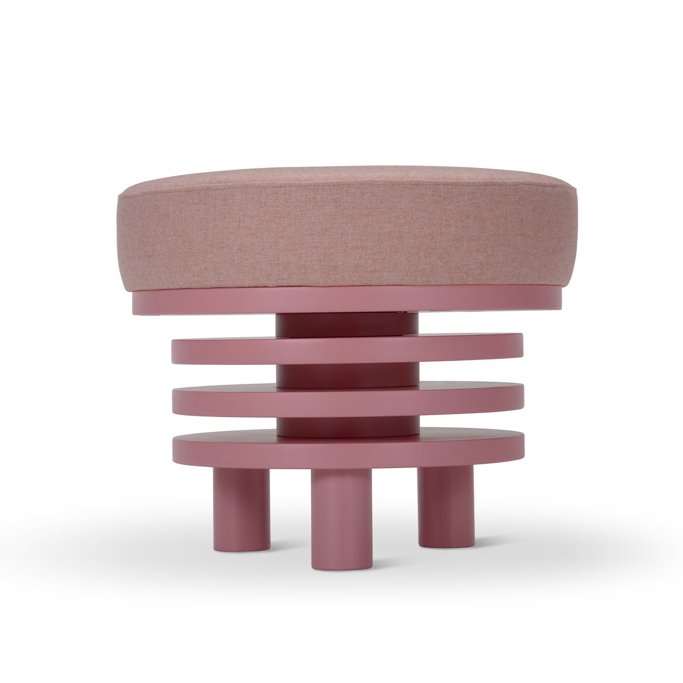 Roche Pink Pouf By Daria Zinovatnaya - Vue alternative 1