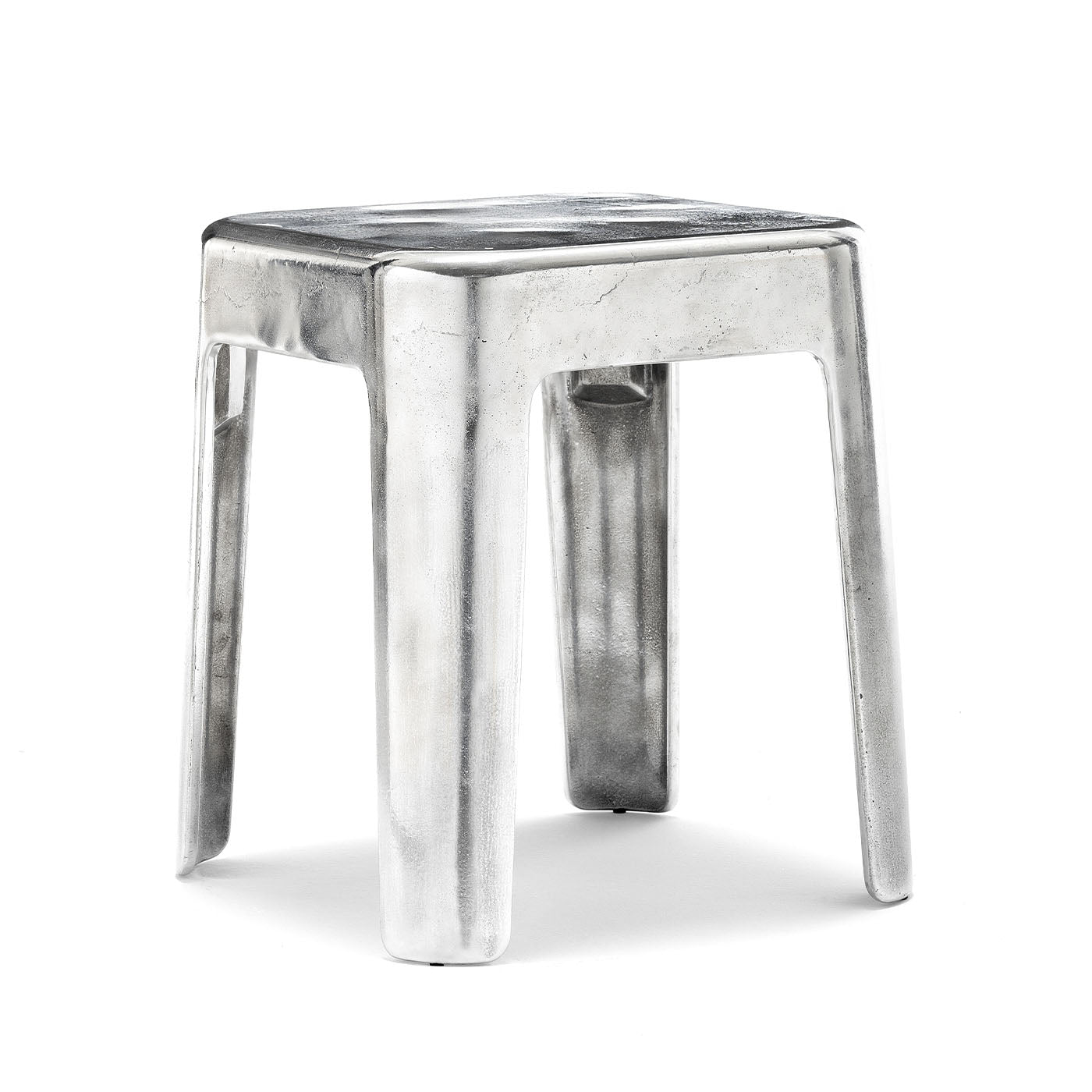 Moonlight Silver Square Coffee Table Exteta | Artemest