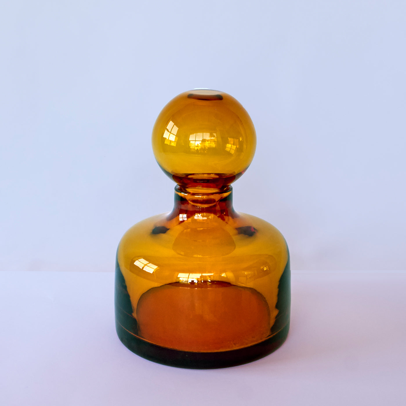 Cefalù Kristall Orange Vase - Alternative Ansicht 2