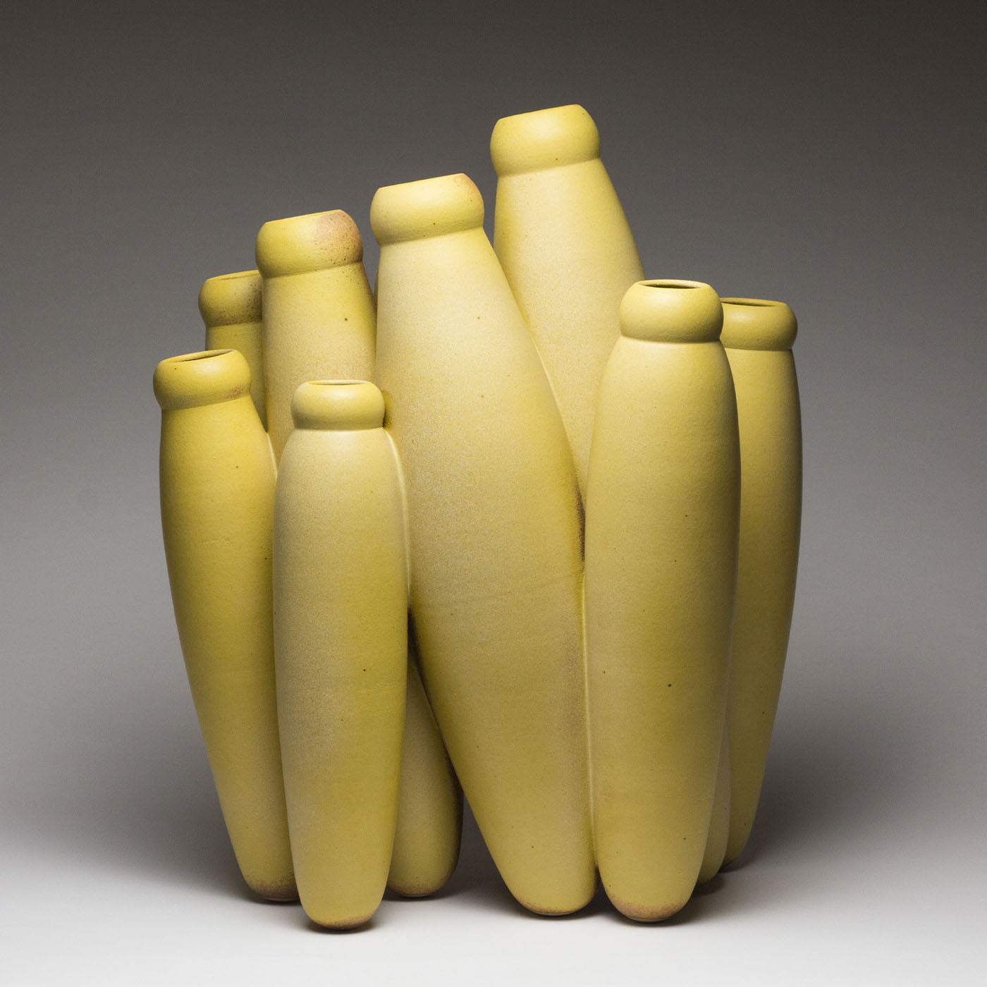 Cluster Yellow Vase #2 - Alternative view 3