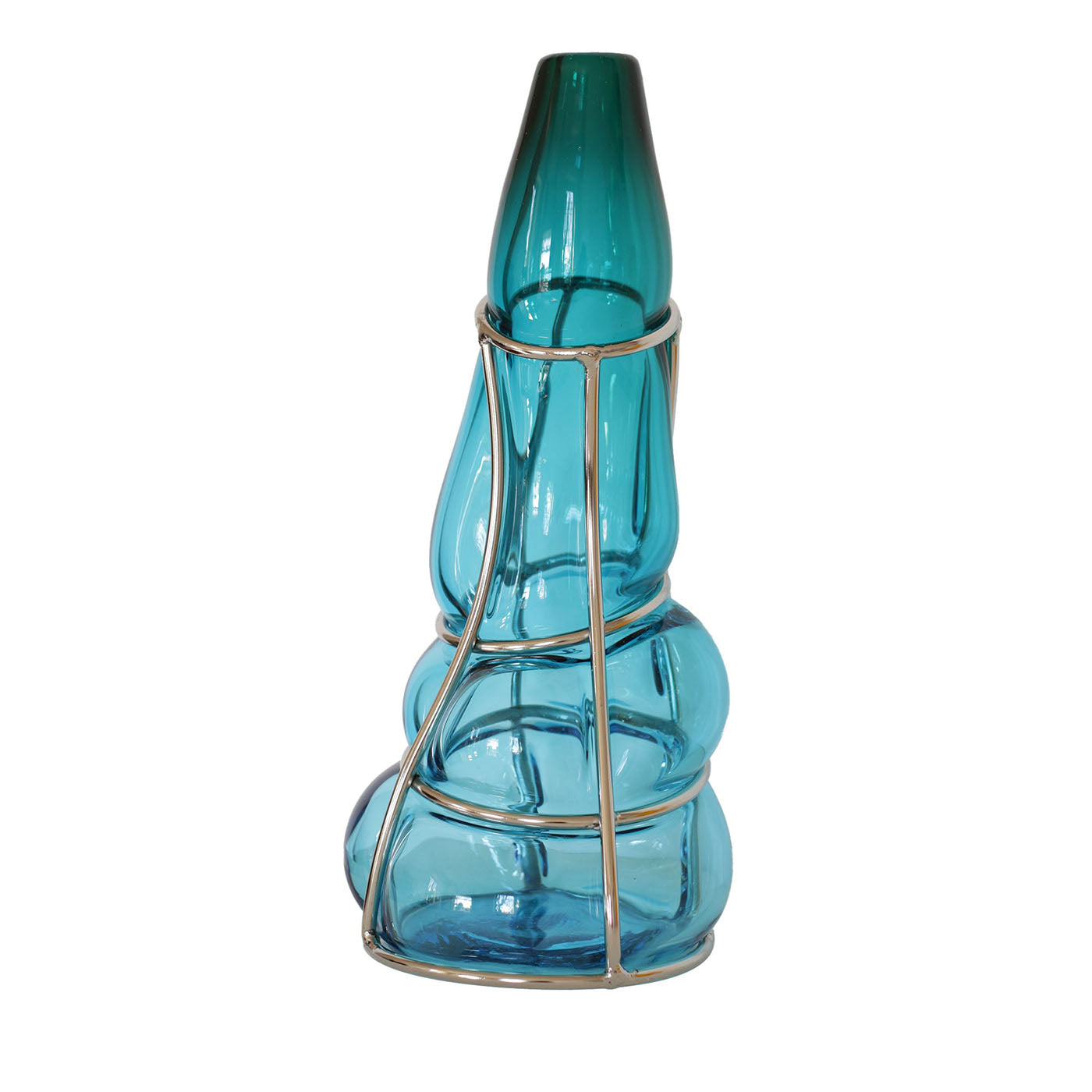 Acquamare Babà Vase in Murano Glass - Main view