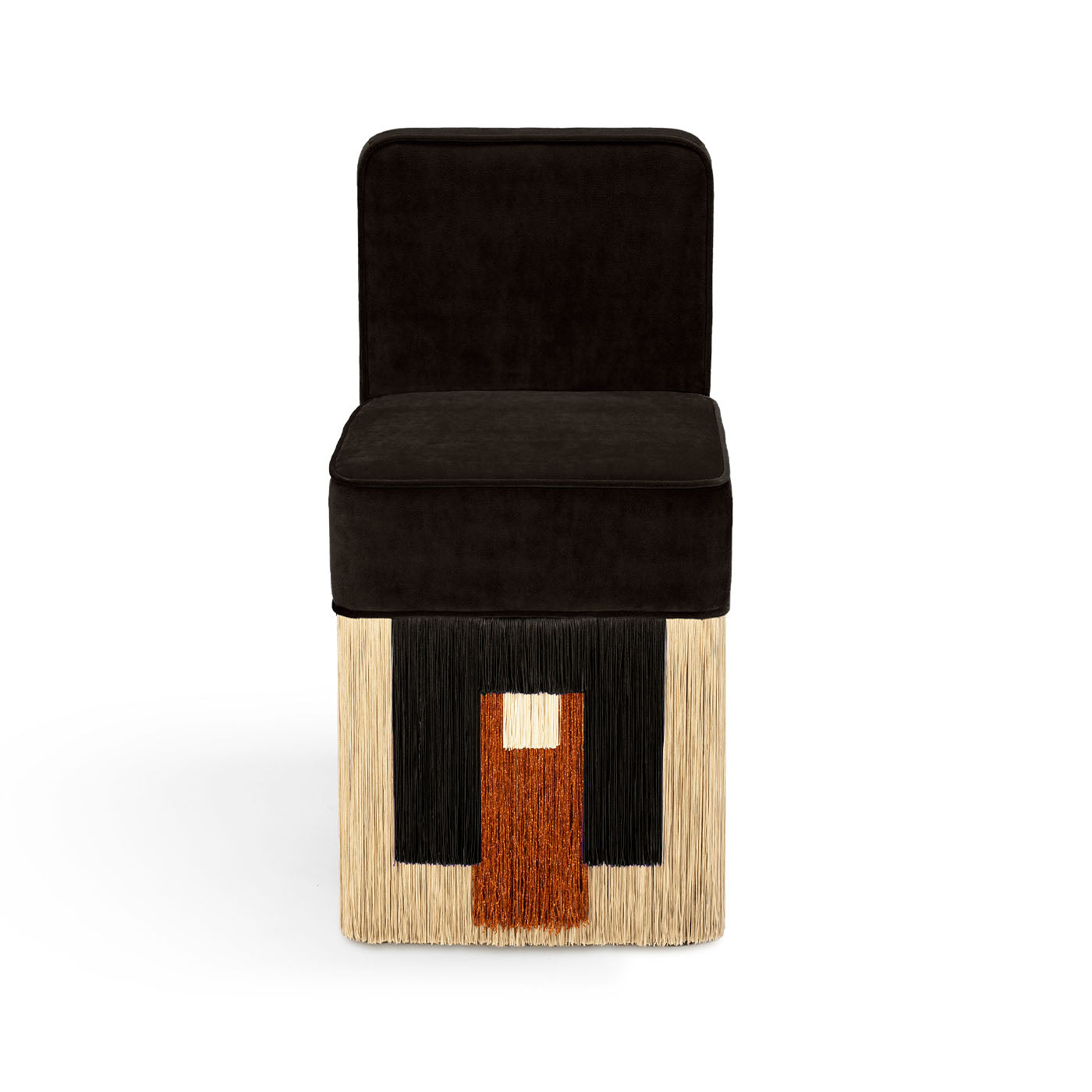 Lilli Cleo Black Velvet Chair by Lorenza Bozzoli - Alternative view 3