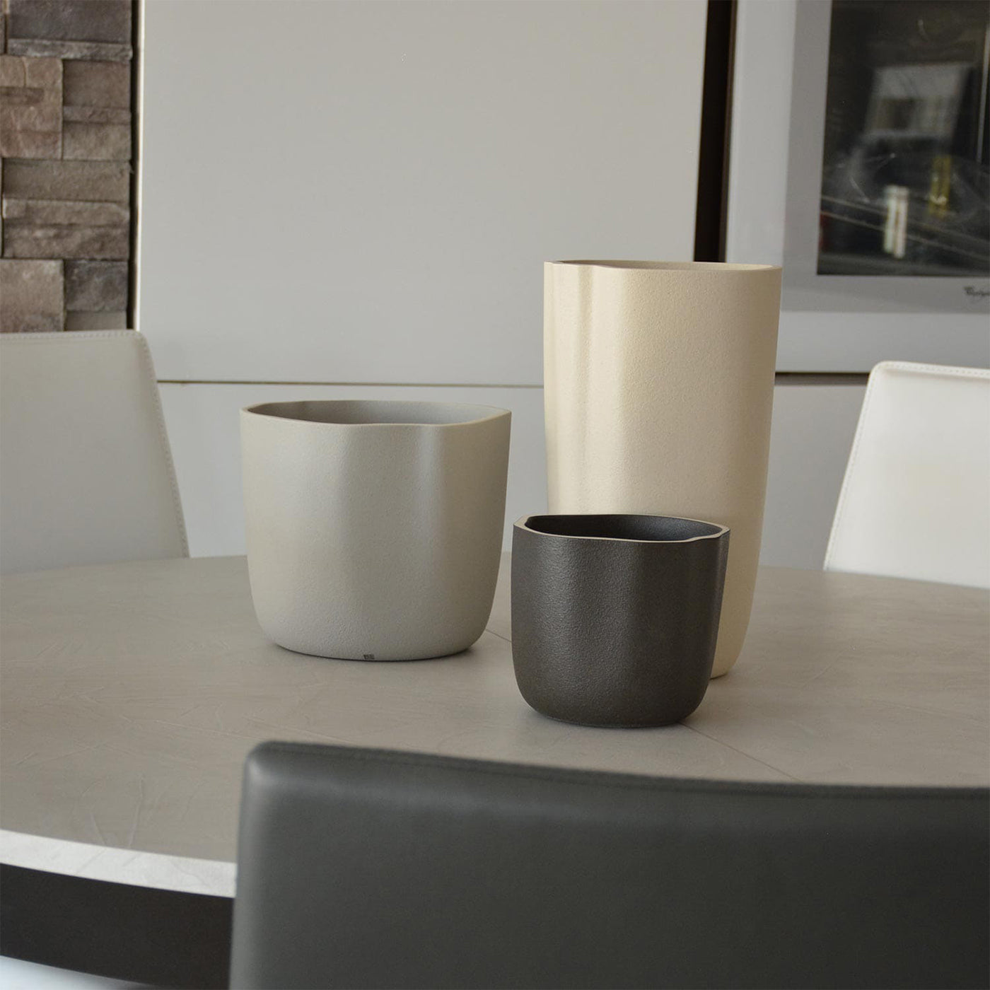 Medium Tidal Gray Vase - Alternative view 4