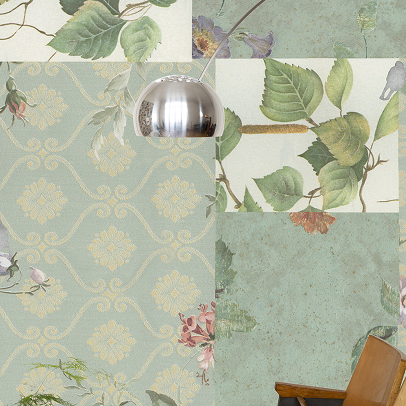 1:5 Floral Polychrome Wallpaper by Donatella Spaziani - Alternative view 2
