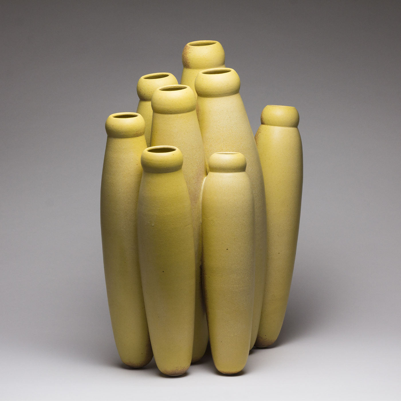 Cluster Yellow Vase #2 - Alternative view 2