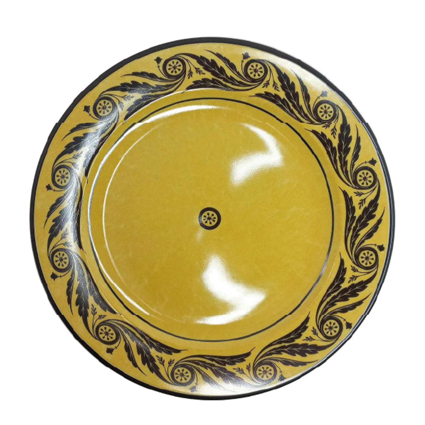 Crisalide Set of 4 Yellow Bread Plates - Main view