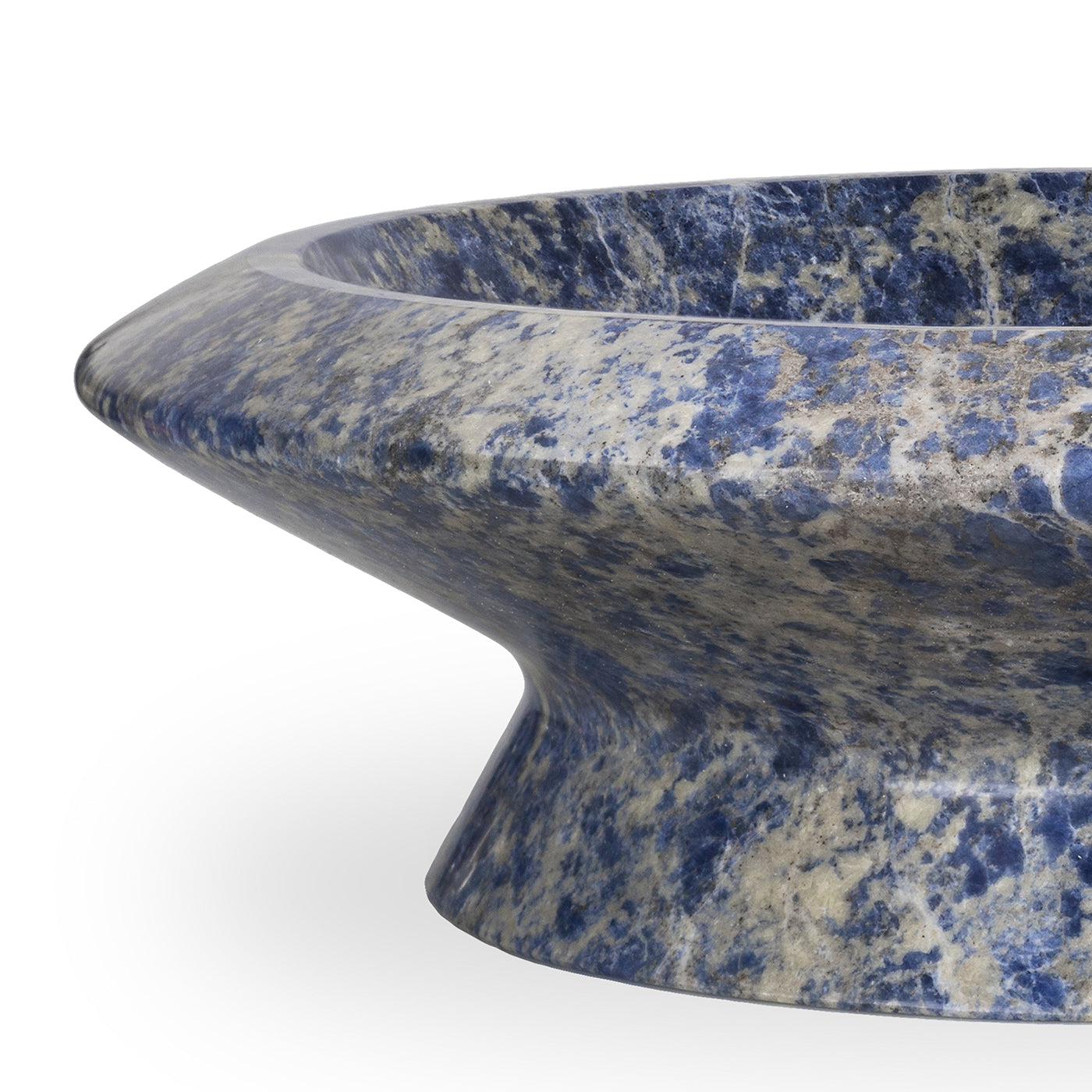 Centerpiece in Blue Sodalite Marble by Ivan Colominas - Alternative view 1