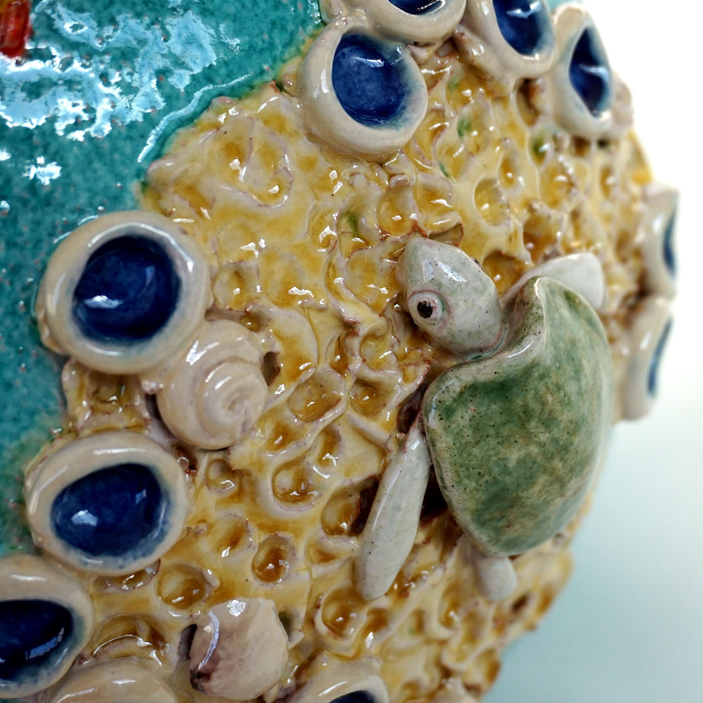 Oceano Spherical Polychrome Sculpture - Alternative view 3