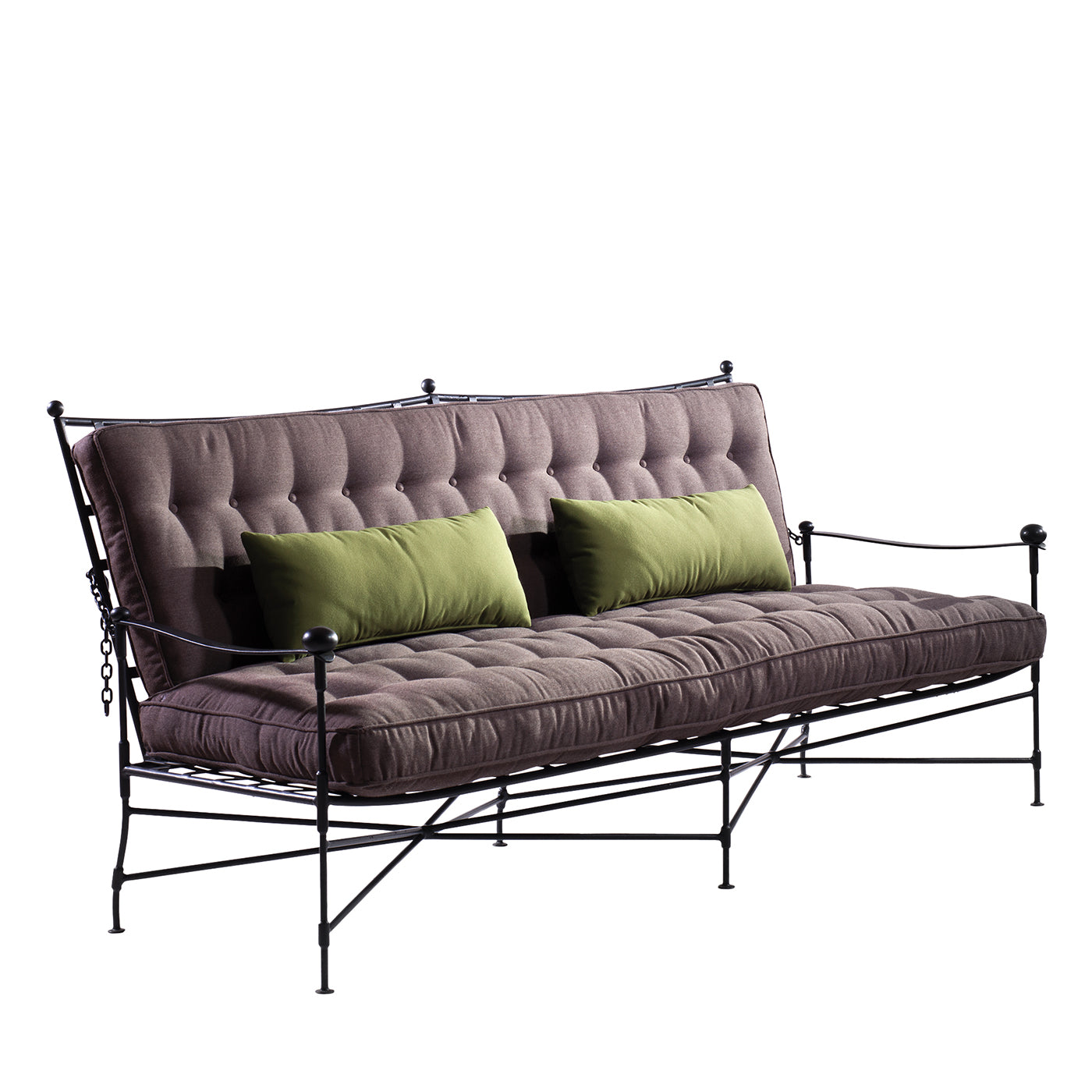 El clásico sofá de jardín marrón - Vista principal