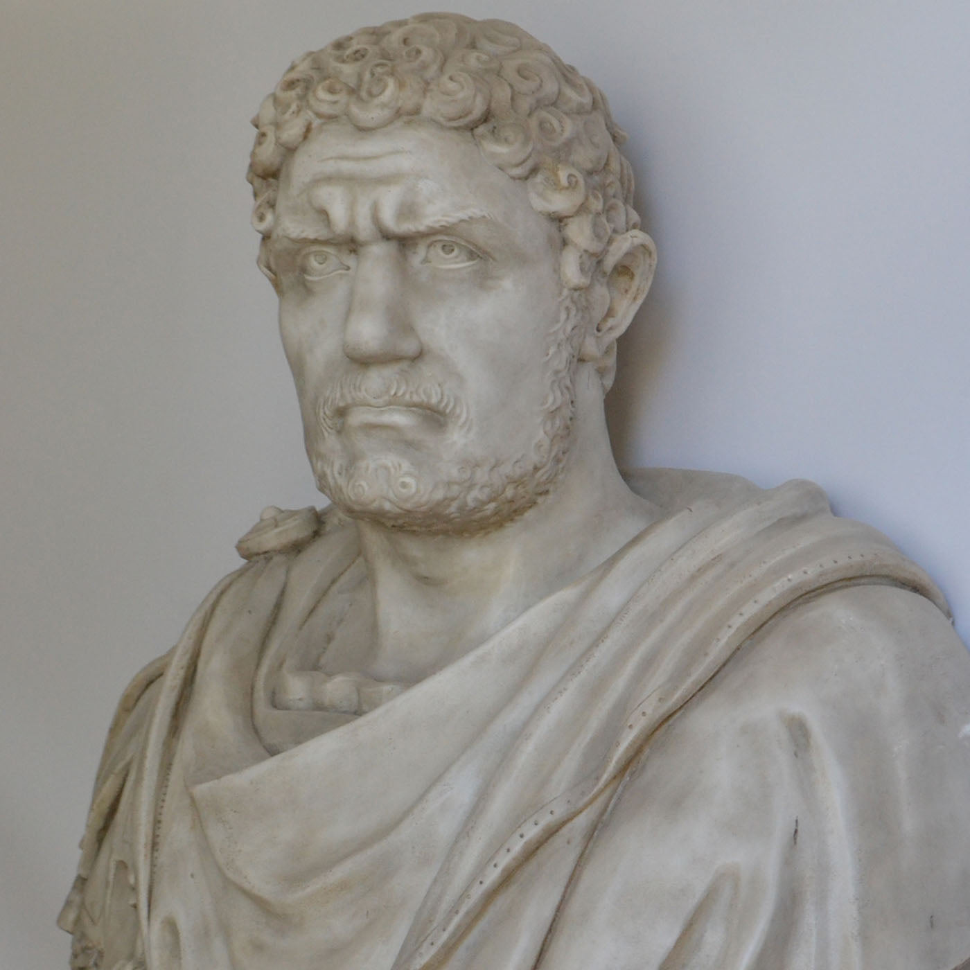 Emperor Caracalla Marble Bust - Alternative view 2