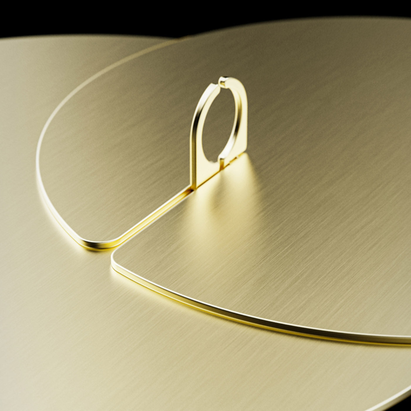 ED021 Brass Side Table - Alternative view 3