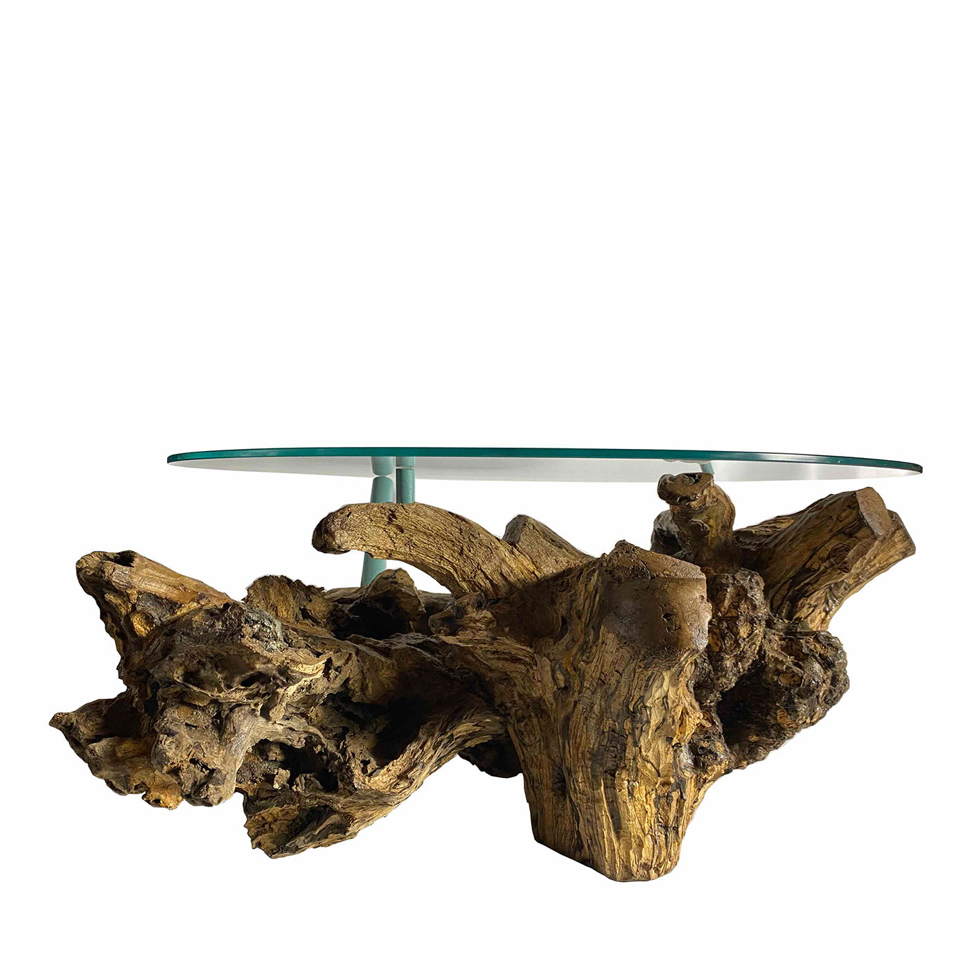 Scultura del Mare Wooden & Glass Coffee Table by Pietro Meccani - Alternative view 2