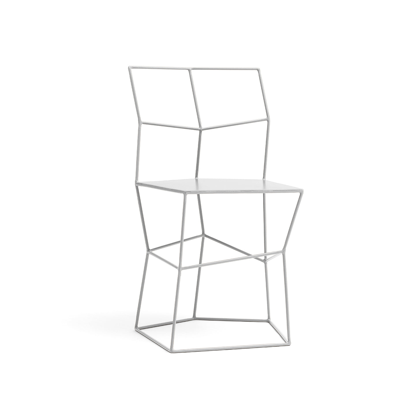 Milk-White Cushioned Chair - Alternative view 1