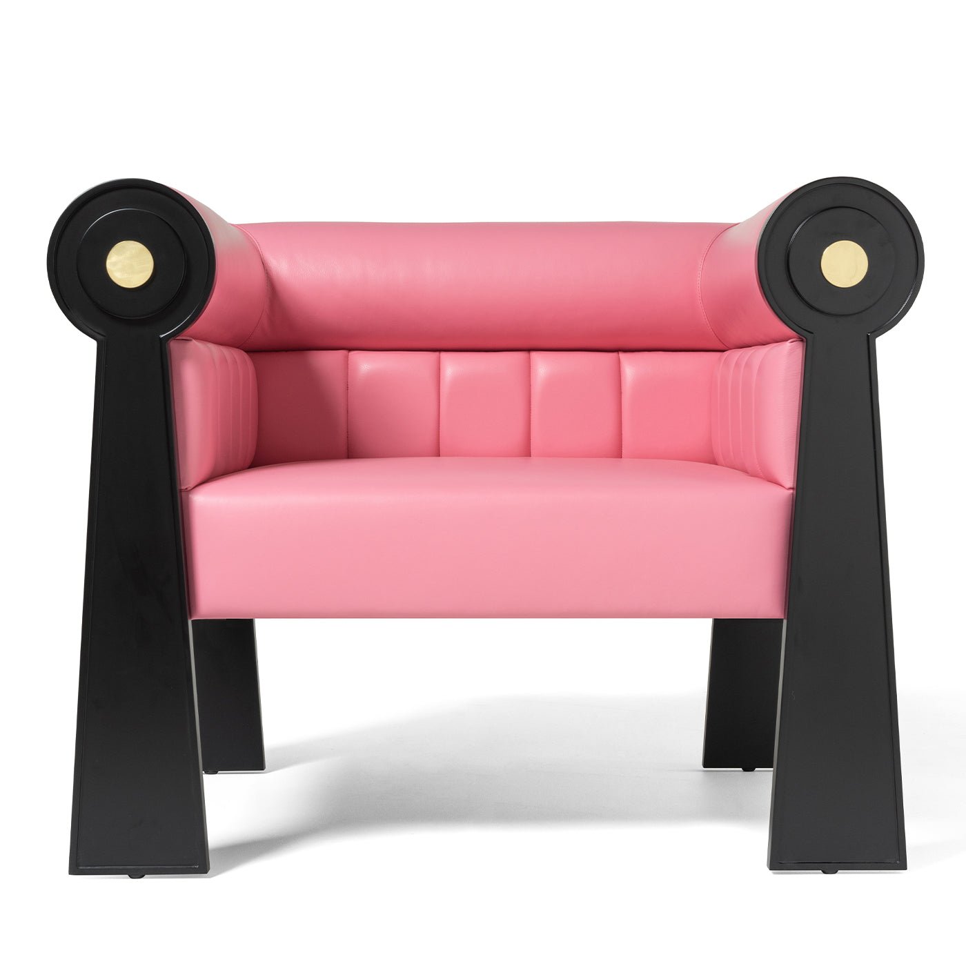 East Side Black and Pink Armchair by Fred Palatinus - Alternative view 1