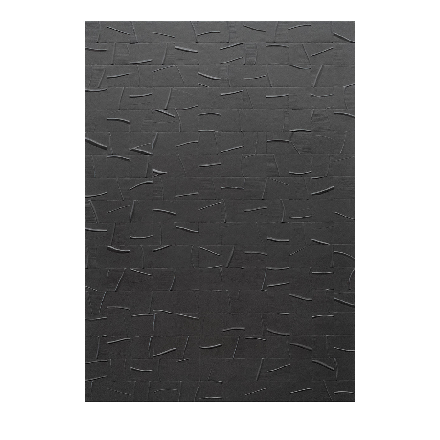 Satin Anthracite #2 Wallpaper TRACCE Collection - Main view