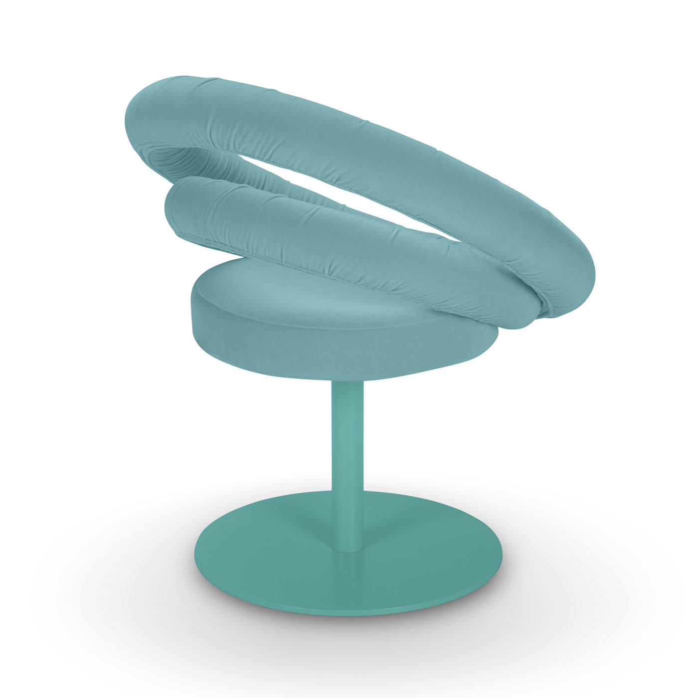 Circle Light Blue Chair By Roberto Giacomucci &amp; Nicola Cerasa - Vue alternative 3