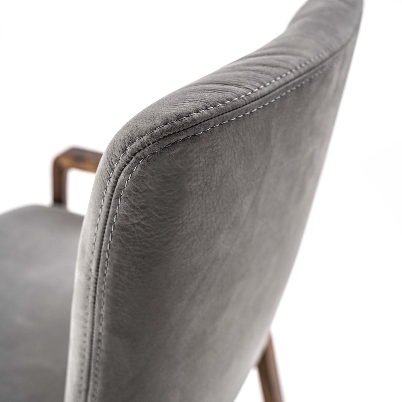 Noblé Gray Chair With Arms by Giuliano & Gabriele Cappelletti - Alternative view 3