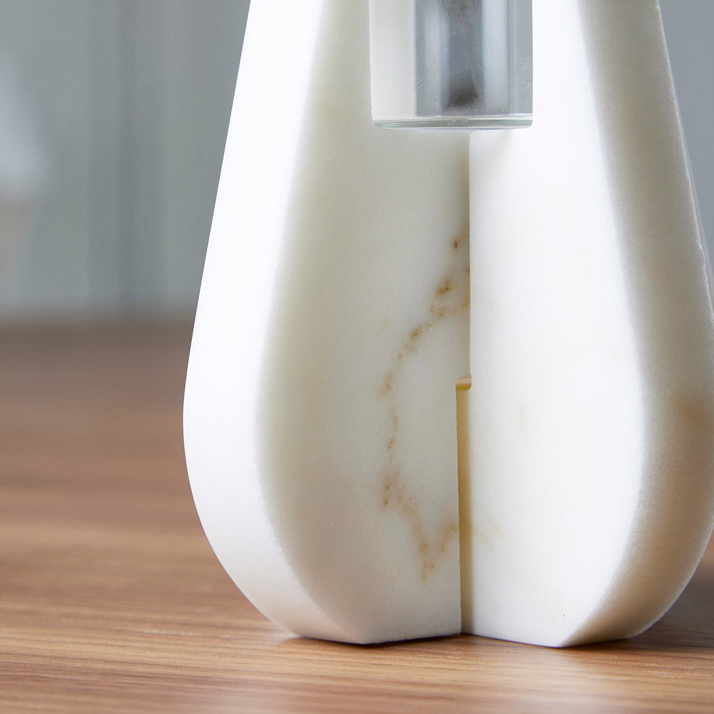 Drop White Carrara Vase #3 by Alessandra Grasso - Alternative view 1
