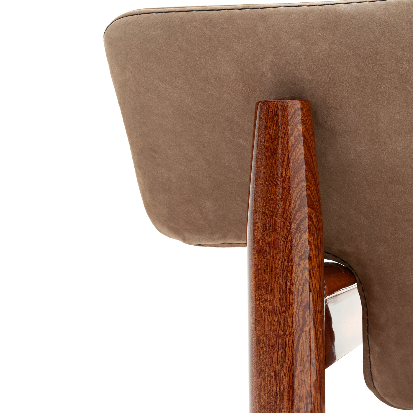 Vieste Large Brown Armchair by Massimo Castagna - Alternative view 1
