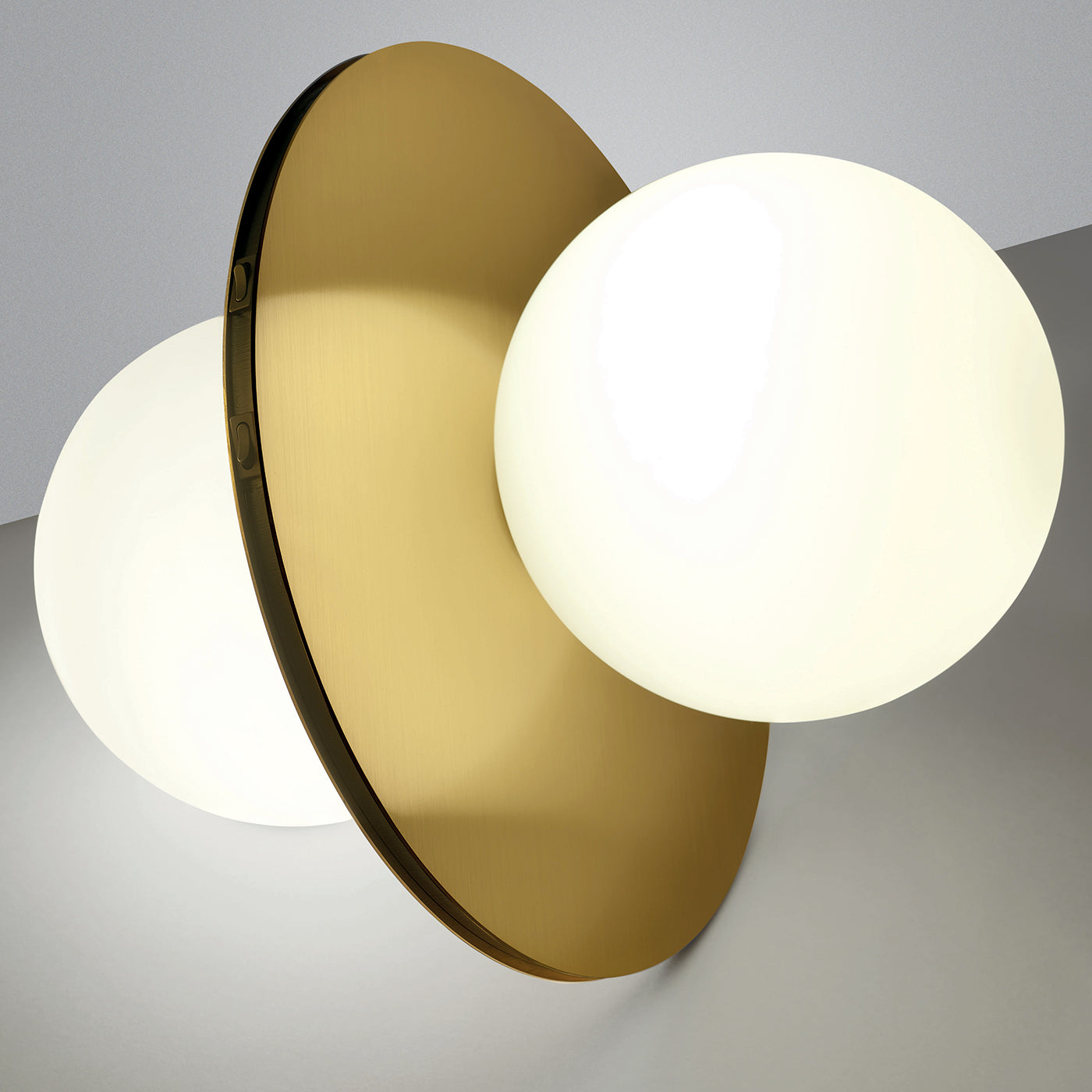 Twins Gold Table Lamp by Michele Reginaldi - Alternative view 2