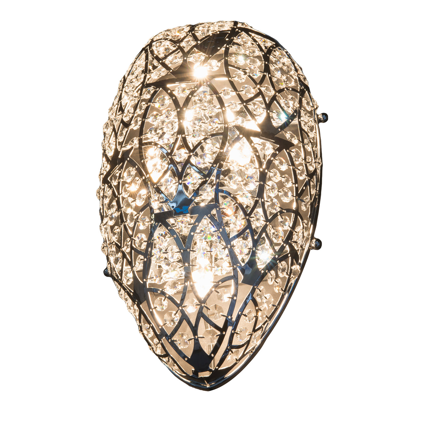 Arabesque Egg H40 Silvery Sconce  - Main view