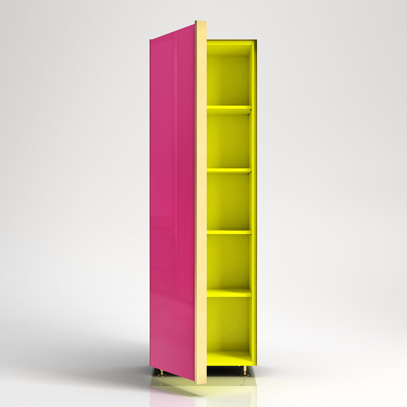 Column 01 Set of 4 Red Cupboards - Alternative view 2