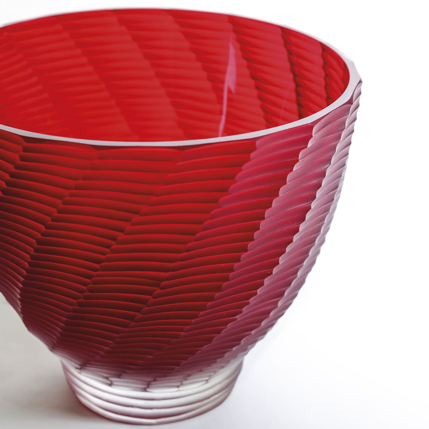 Rote Vase aus Muranoglas - Alternative Ansicht 1