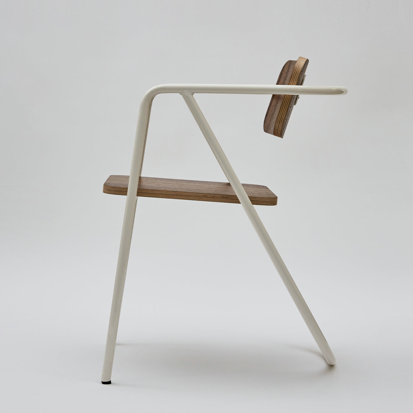 La Misciù White & Brown Chair  - Alternative view 1