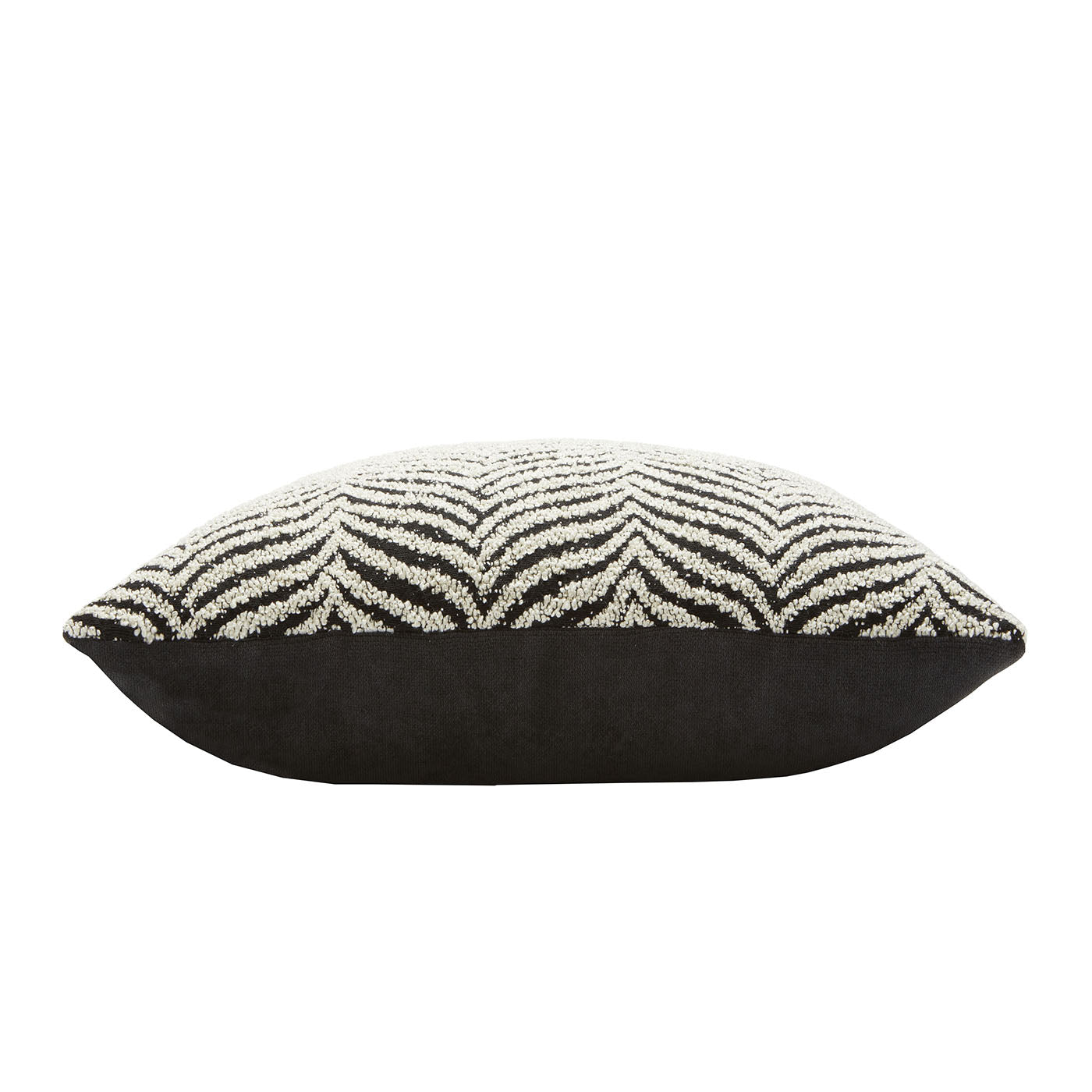 Cuscino nero zebrato - Vista alternativa 1