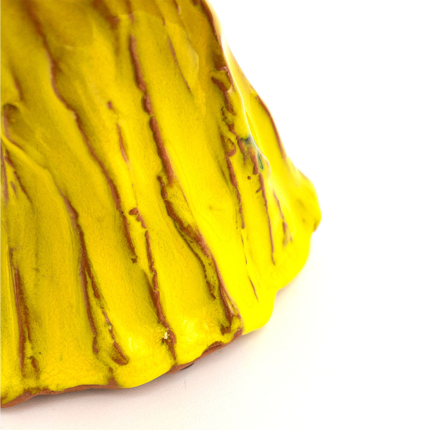 Fungo Vulcano Soporte para tartas amarillo cadmio y lila - Vista alternativa 1
