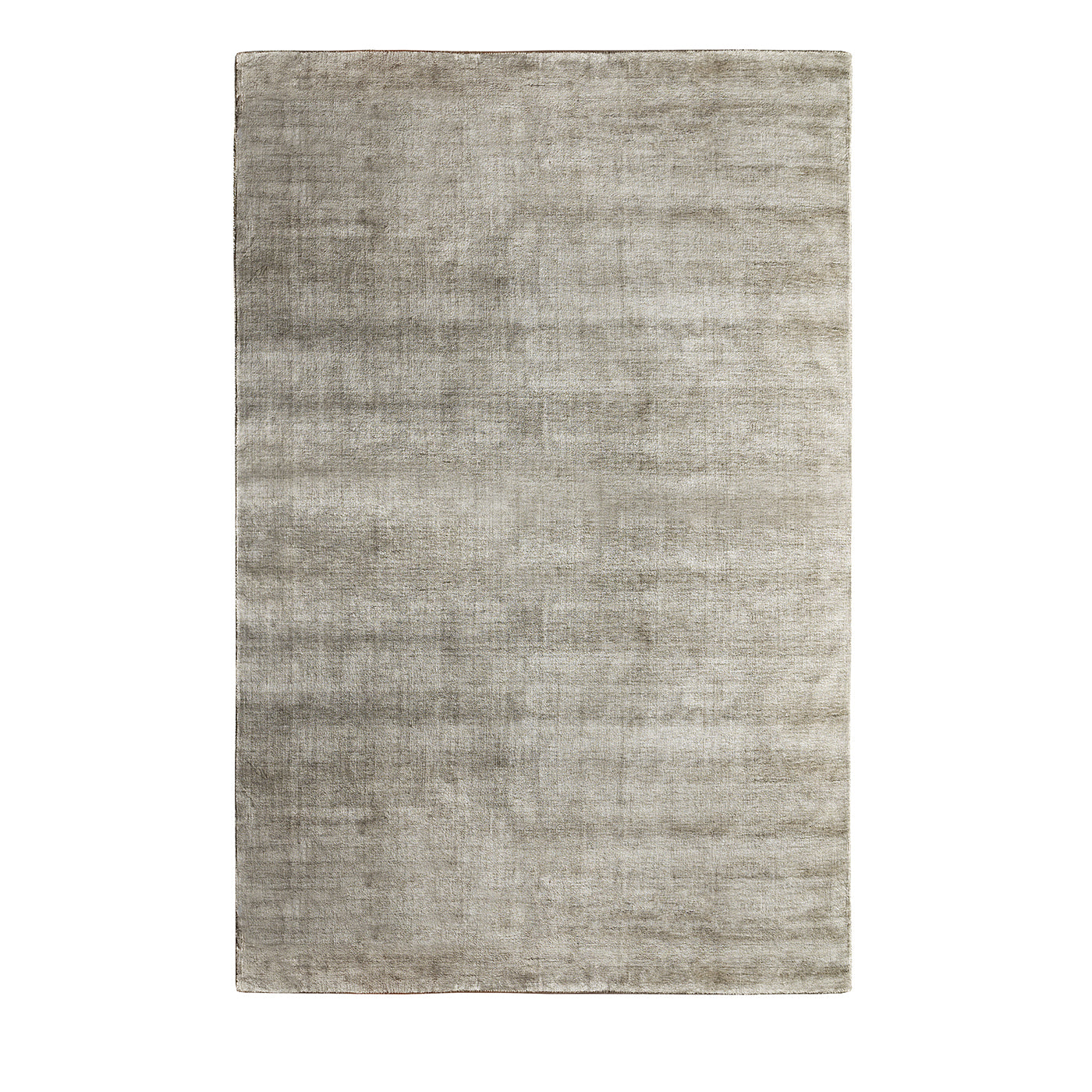 Tapis Bambou Shaded Rectangular Beige Bamboo Silk Rug #1 - Vue principale