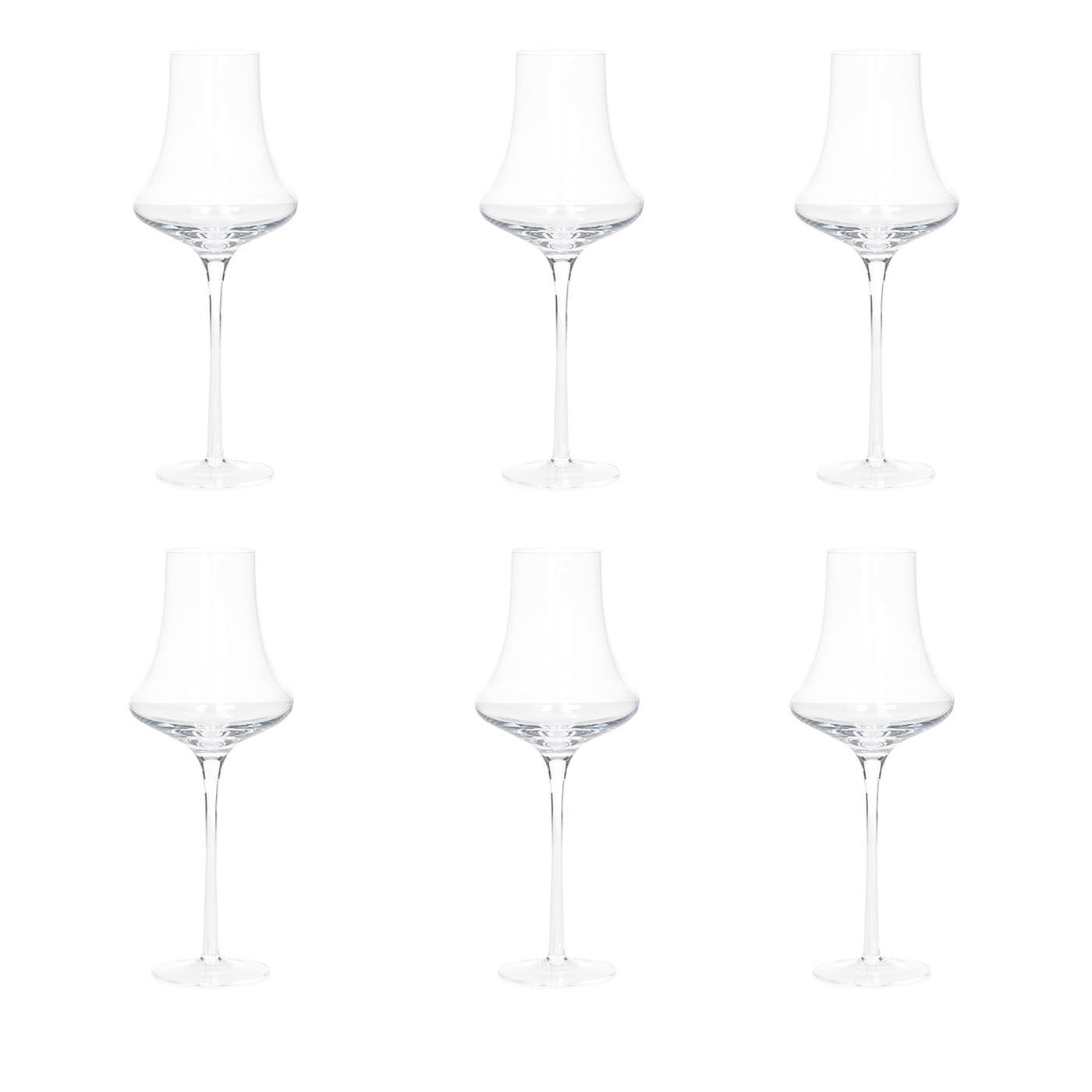 Set of 6 Minimes White Wine Goblets - Main view