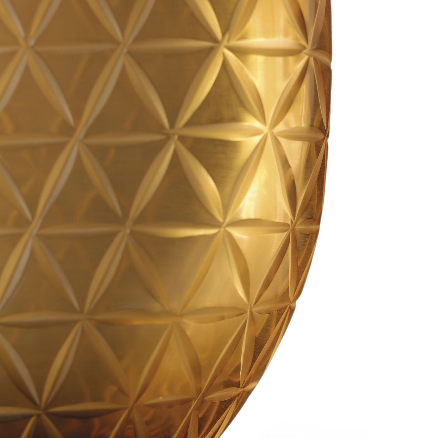 Honig Geometrische Vase aus Muranoglas  - Alternative Ansicht 1