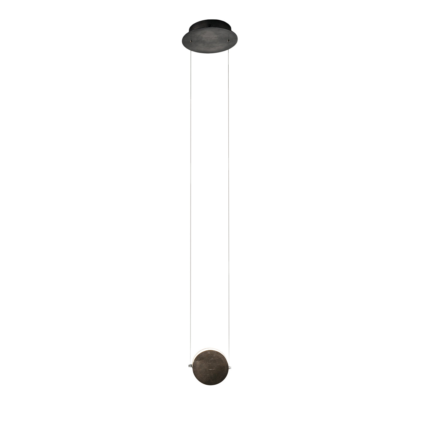 Clis Bronze Metal Suspension Lamp - Main view
