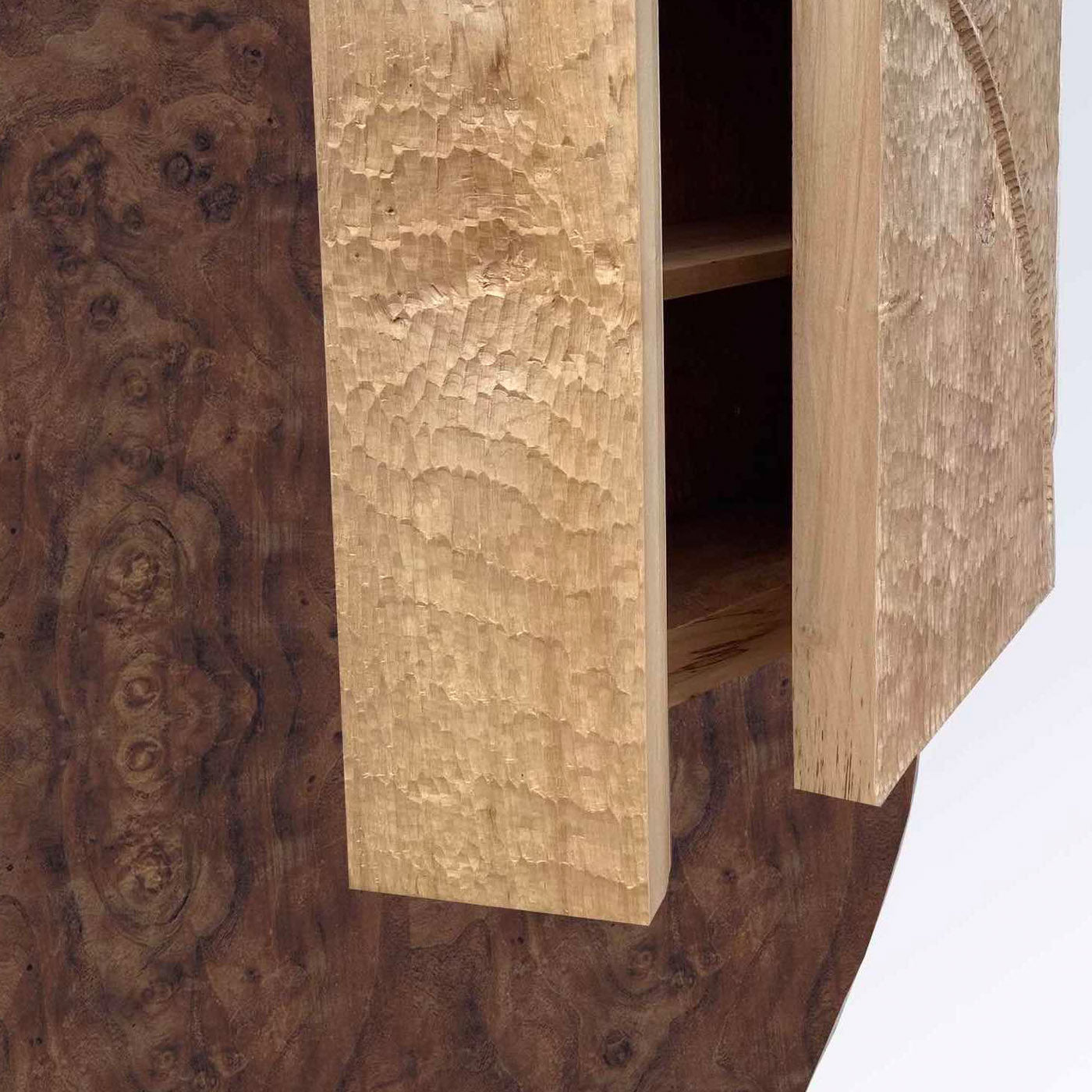 Luna Radica di Noce Asymmetrical Sideboard by Pietro Meccani - Alternative view 2