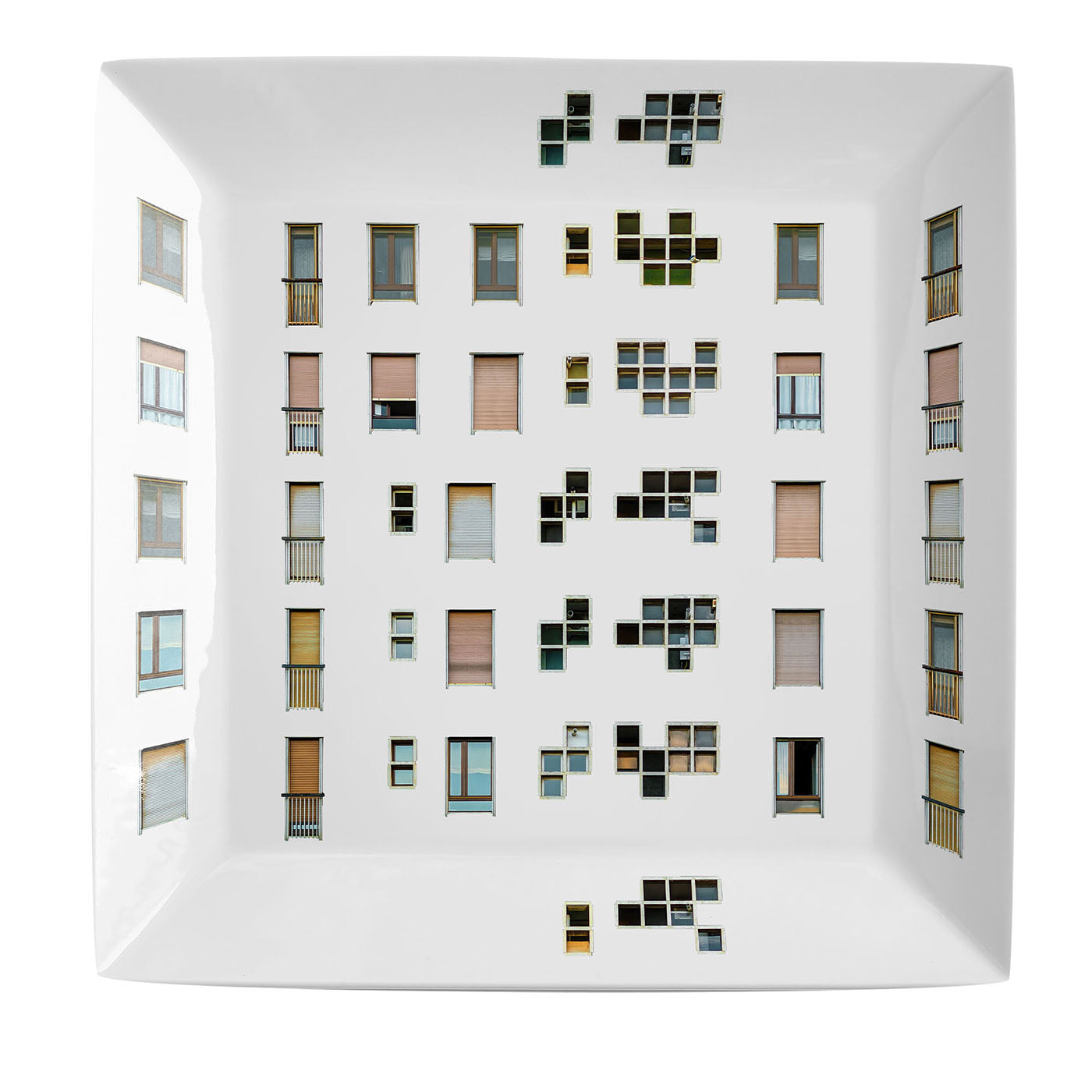 La Finestra Sul Cortile Großes Quadratisches Porzellan Vide-Poche #2 - Hauptansicht